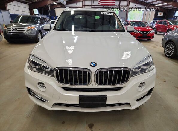5UXKR0C54G0P26703 2016 BMW X5 White 