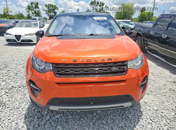 SALCR2BG7HH713380 2017 LAND ROVER DISCOVERY Orange 
