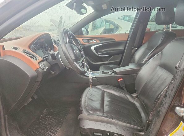 2G4GL5EX9H9121664 2017 BUICK REGAL Burgundy Widok deski rozdzielczej