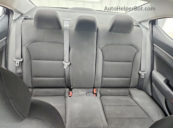 5NPD84LF5LH586235 2020 HYUNDAI ELANTRA White Rear interior view