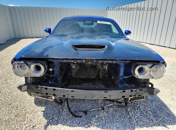 2C3CDZBT5JH205019 2018 DODGE CHALLENGER Blue სალონის 360-გრადუსიანი ხედი