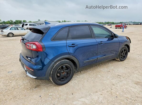 KNDCB3LC6H5047076 2017 KIA NIRO Blue წინა მარჯვენა