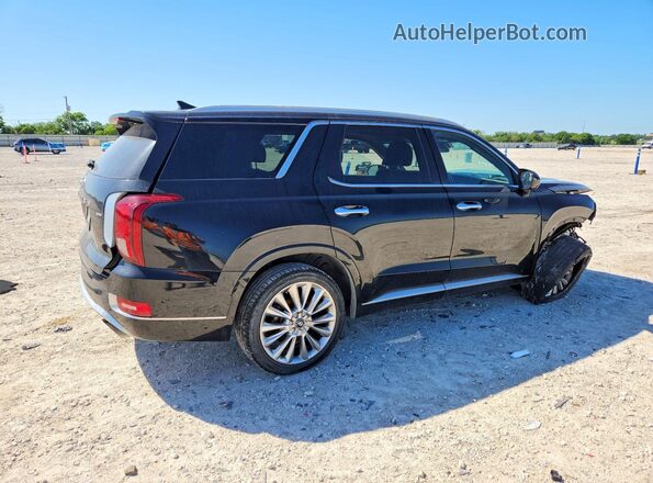 KM8R5DHE8LU108018 2020 HYUNDAI PALISADE Black Передня права чверть