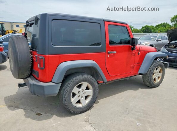 1C4AJWAG1JL888337 2018 JEEP WRANGLER Красный 