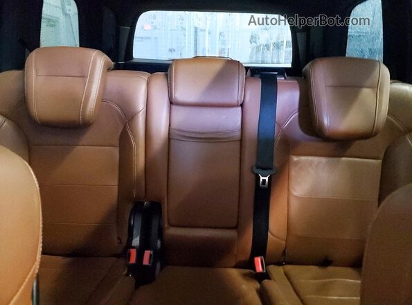 4JGDF6EE8JB058656 2018 MERCEDES-BENZ GLS Black Вид задньої частини салону