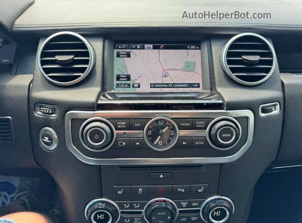 SALAK2V60GA810202 2016 LAND ROVER LR4 Черный Вид задней части салона