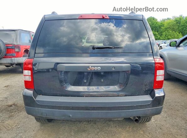 1C4NJPBA1GD807745 2016 JEEP PATRIOT Black წინა სალონის ხედი