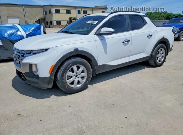 5NTJC4AE9NH008199 2022 HYUNDAI SANTA CRUZ White Задня ліва чверть