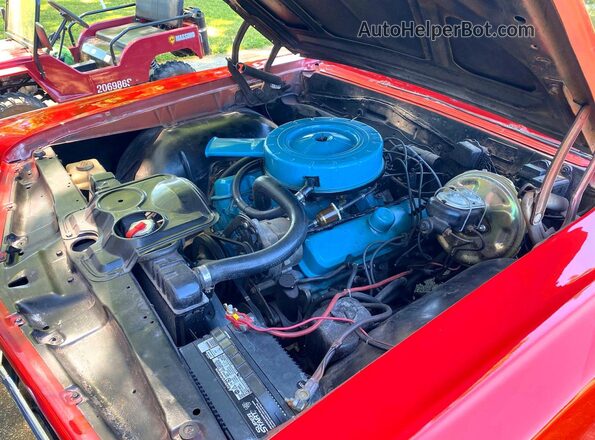 237677B123751 1967 PONTIAC LEMANS Красный 