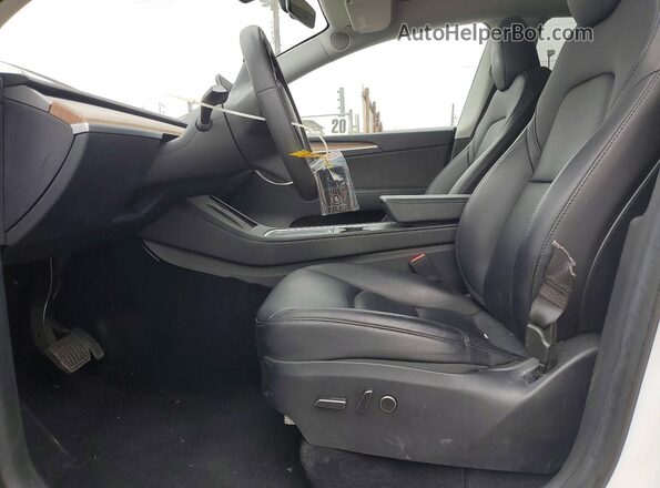 7SAYGAEEXPF742736 2023 TESLA MODEL White Dashboard view