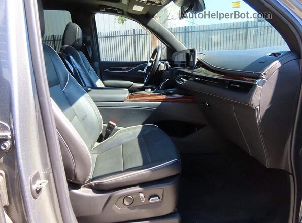 1GYS3BKL3NR289908 2022 CADILLAC ESCALADE Gray Вид ззаду