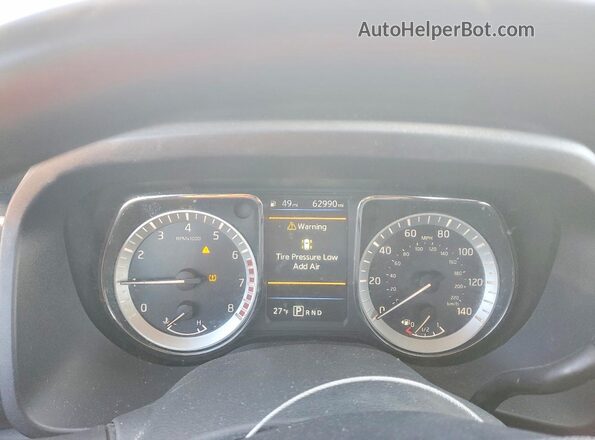 1N6AA1R70KN521908 2019 NISSAN TITAN White Հետևի նստատեղերի տեսք