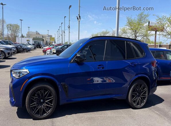 5YMJU0C09M9E32439 2021 BMW X5 Blue 