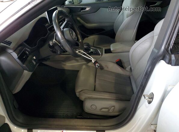 WAUFNCF5XJA053717 2018 AUDI A5 White Առջևի վահանակի տեսք
