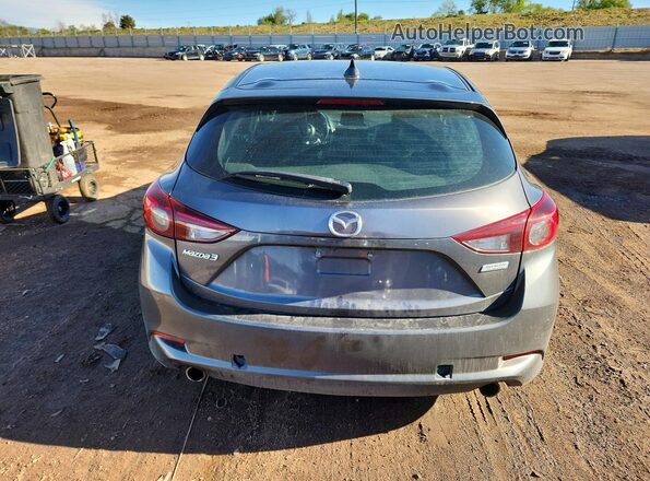 3MZBN1L34JM257633 2018 MAZDA 3 Gray 