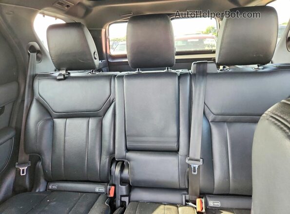SALRG2RV8L2423150 2020 LAND ROVER DISCOVERY Black Widok wnętrza z tyłu