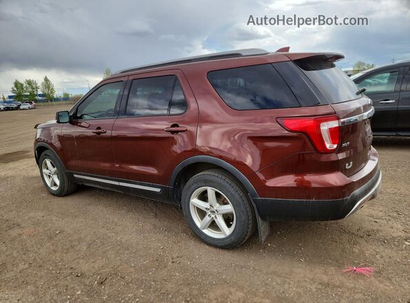 1FM5K8D83GGB13839 2016 FORD EXPLORER Maroon 