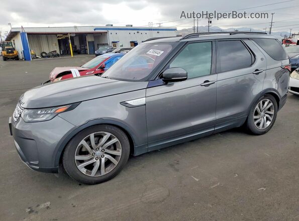 SALRRBBK6HA017374 2017 LAND ROVER DISCOVERY Gray Rear left