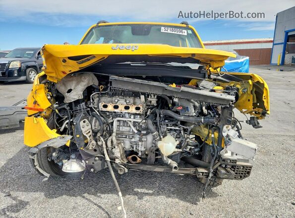 ZACCJABB3JPH84216 2018 JEEP RENEGADE Yellow Vista trasera