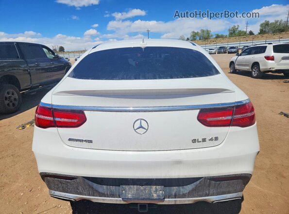 4JGED6EB4HA061697 2017 MERCEDES-BENZ GLE White Widok wnętrza z przodu