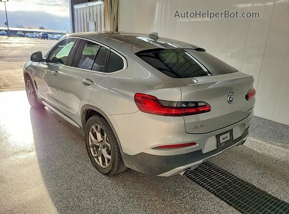 5UX2V1C06M9E06590 2021 BMW X4 Gray 