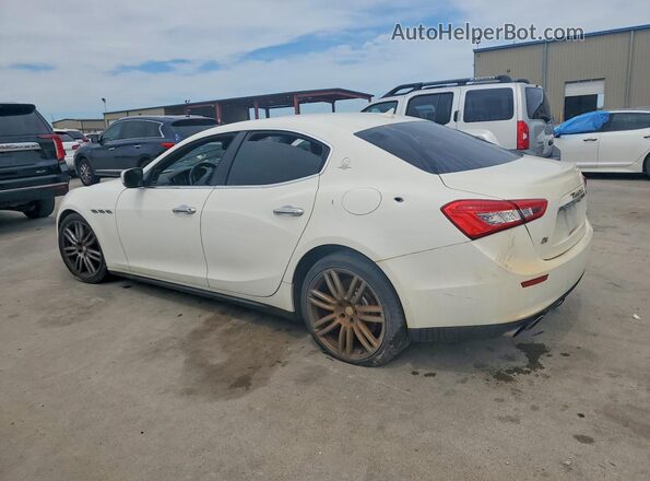 ZAM57RTA9G1177091 2016 MASERATI GHIBLI White Задня права чверть