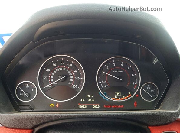 WBA4F7C55HG438075 2017 BMW 4 SERIES Белый Вид задних сидений