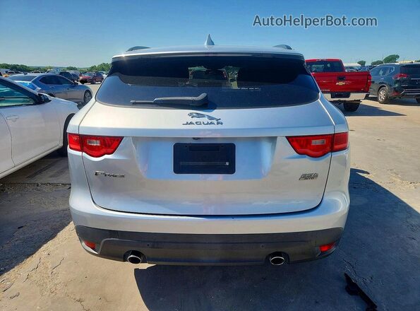 SADCJ2FX1JA265892 2018 JAGUAR F-PACE Silver წინა სალონის ხედი