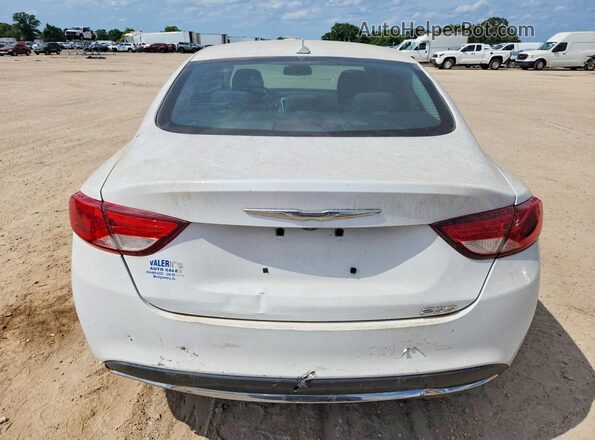 1C3CCCAB1GN112085 2016 CHRYSLER 200 White 