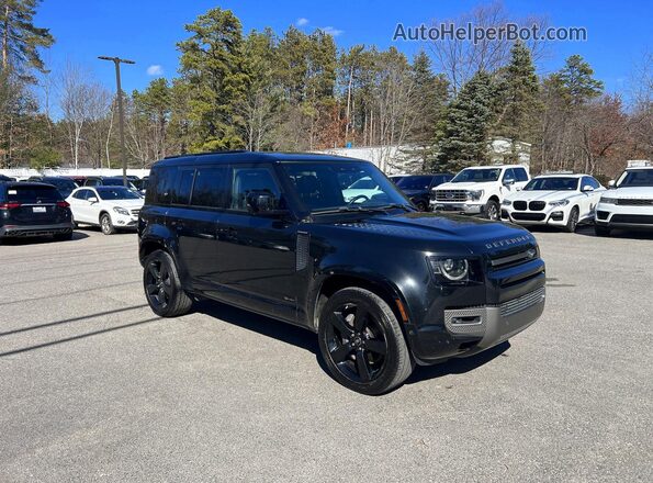 SALE2ERU6M2041349 2021 LAND ROVER DEFENDER Black Trasero izquierdo