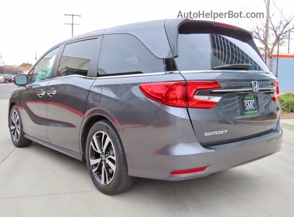 5FNRL6H53PB054759 2023 HONDA ODYSSEY Серый Вид спереди