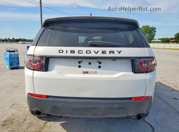 SALCP2BG3HH635430 2017 LAND ROVER DISCOVERY White წინა სალონის ხედი