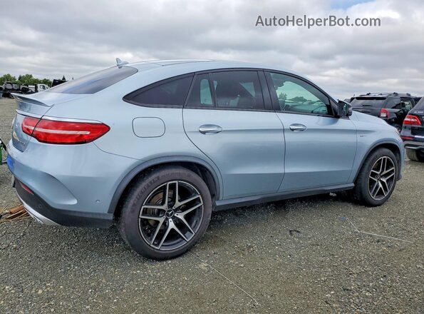 4JGED6EB3HA067703 2017 MERCEDES-BENZ GLE Blue Front right