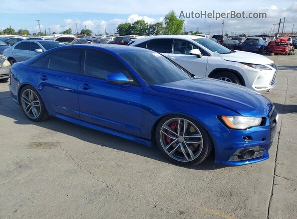 WAUHFAFC4HN043101 2017 AUDI S6 Blue 