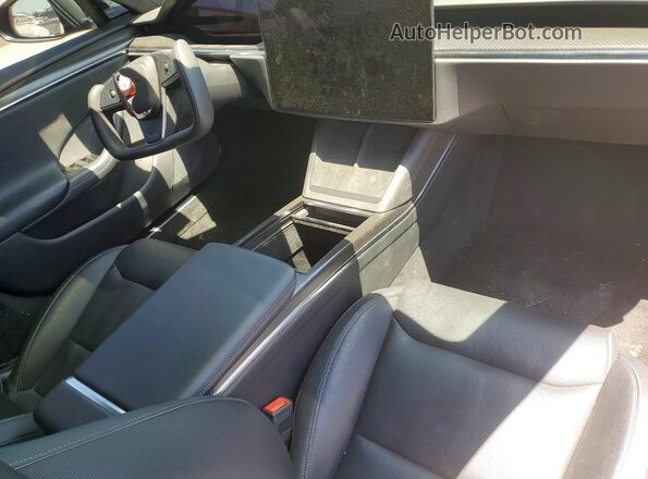 5YJSA1E6XNF471526 2022 TESLA MODEL S Черный Вид щитка приборов
