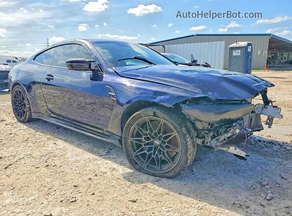 WBS43AZ05RCR90147 2024 BMW M4 Blue 