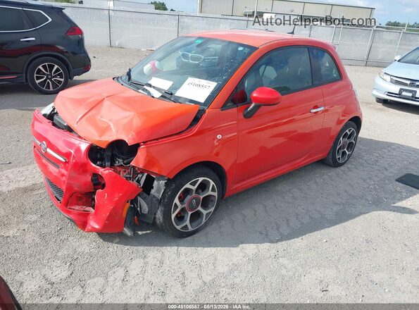 3C3CFFBR2GT201815 2016 FIAT 500 Orange Передня ліва чверть
