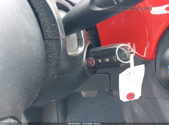 3C3CFFBR2GT201815 2016 FIAT 500 Orange Вид панелі приладів
