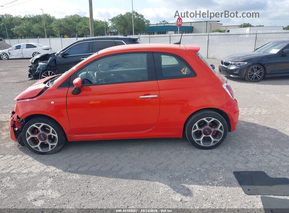 3C3CFFBR2GT201815 2016 FIAT 500 Orange Панорамний вид салону 360°