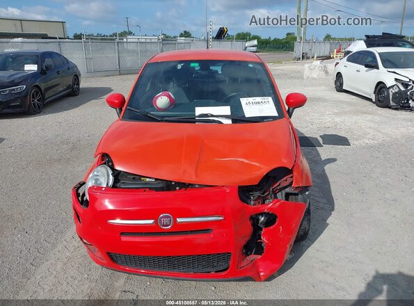 3C3CFFBR2GT201815 2016 FIAT 500 Orange Вид щитка приладів
