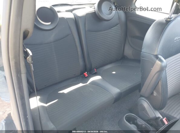 3C3CFFBR7GT155477 2016 FIAT 500 Gray VIN sticker view