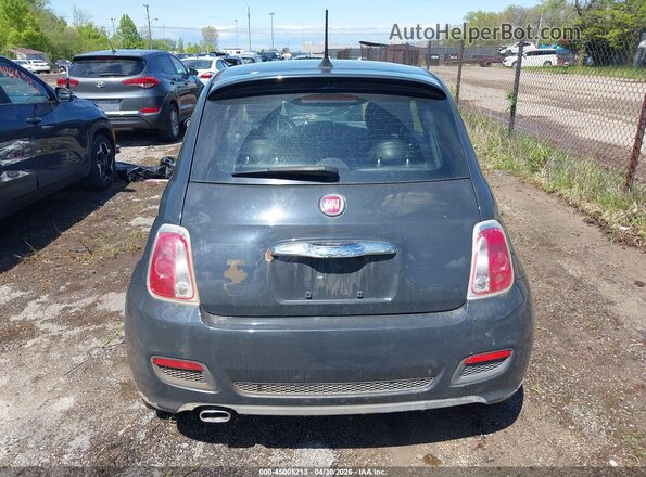 3C3CFFBR7GT155477 2016 FIAT 500 Gray 