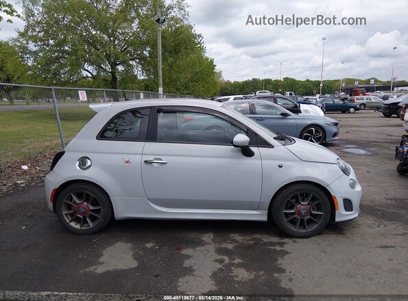 3C3CFFFH4GT165546 2016 FIAT 500 Gray Rear interior view