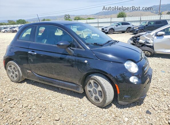 3C3CFFGE0HT611777 2017 FIAT 500 Черный Передняя правая четверть