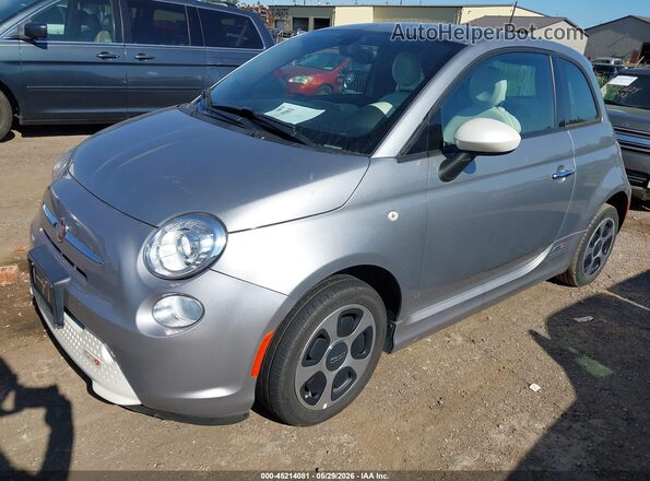 3C3CFFGE7GT211018 2016 FIAT 500E Silver Przód lewy