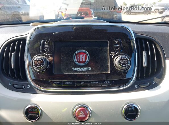 3C3CFFGE7GT211018 2016 FIAT 500E Silver Widok wnętrza 360 stopni