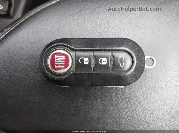 3C3CFFGE9GT152408 2016 FIAT 500E Black Widok deski rozdzielczej