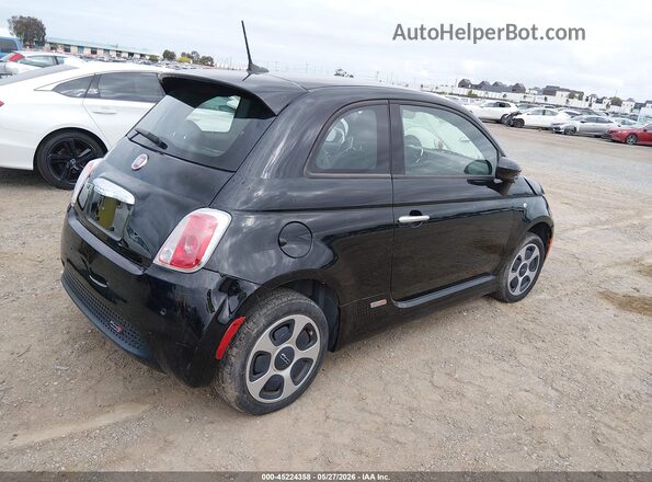 3C3CFFGE9GT152408 2016 FIAT 500E Black Tył prawy