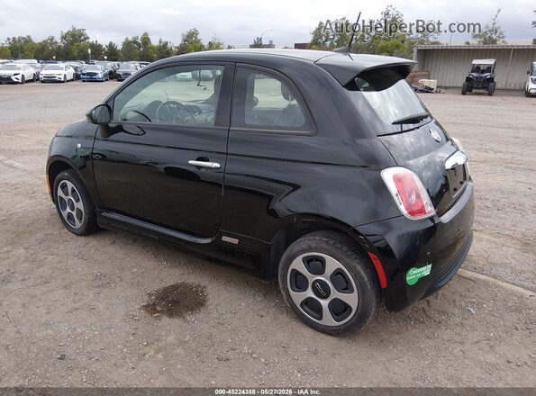 3C3CFFGE9GT152408 2016 FIAT 500E Black Tył lewy
