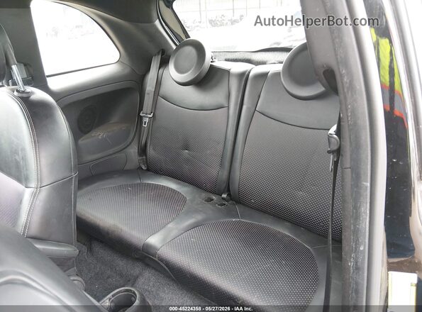 3C3CFFGE9GT152408 2016 FIAT 500E Black Widok naklejki z numerem VIN